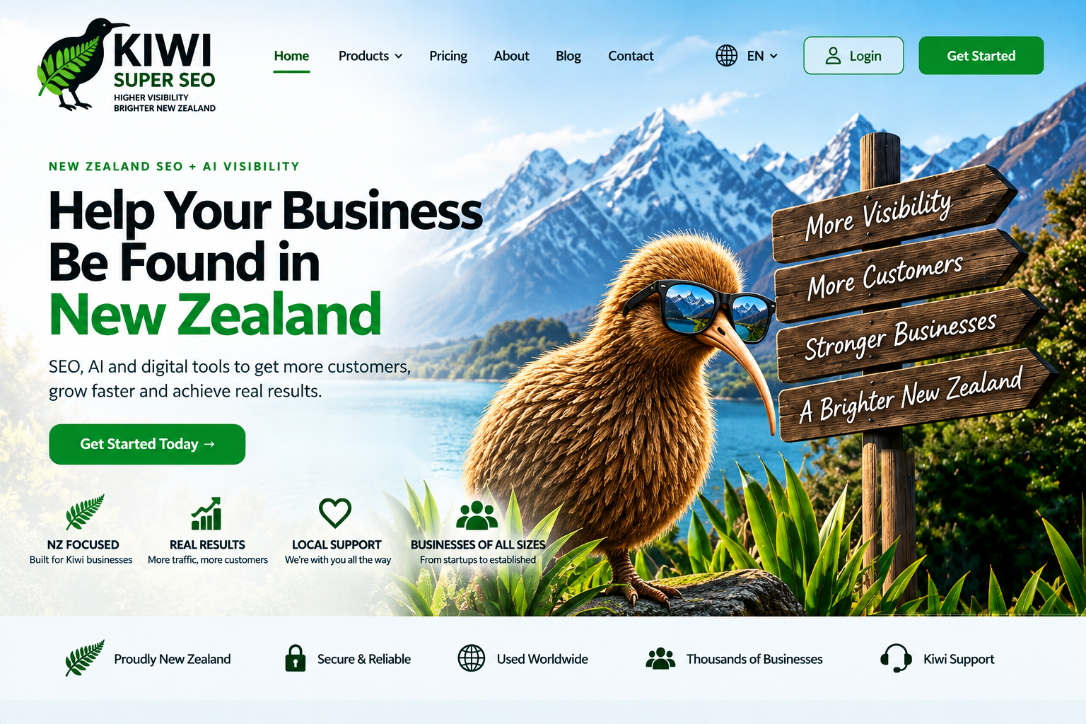Kiwi Super SEO — Help Your Business Be Found in New Zealand